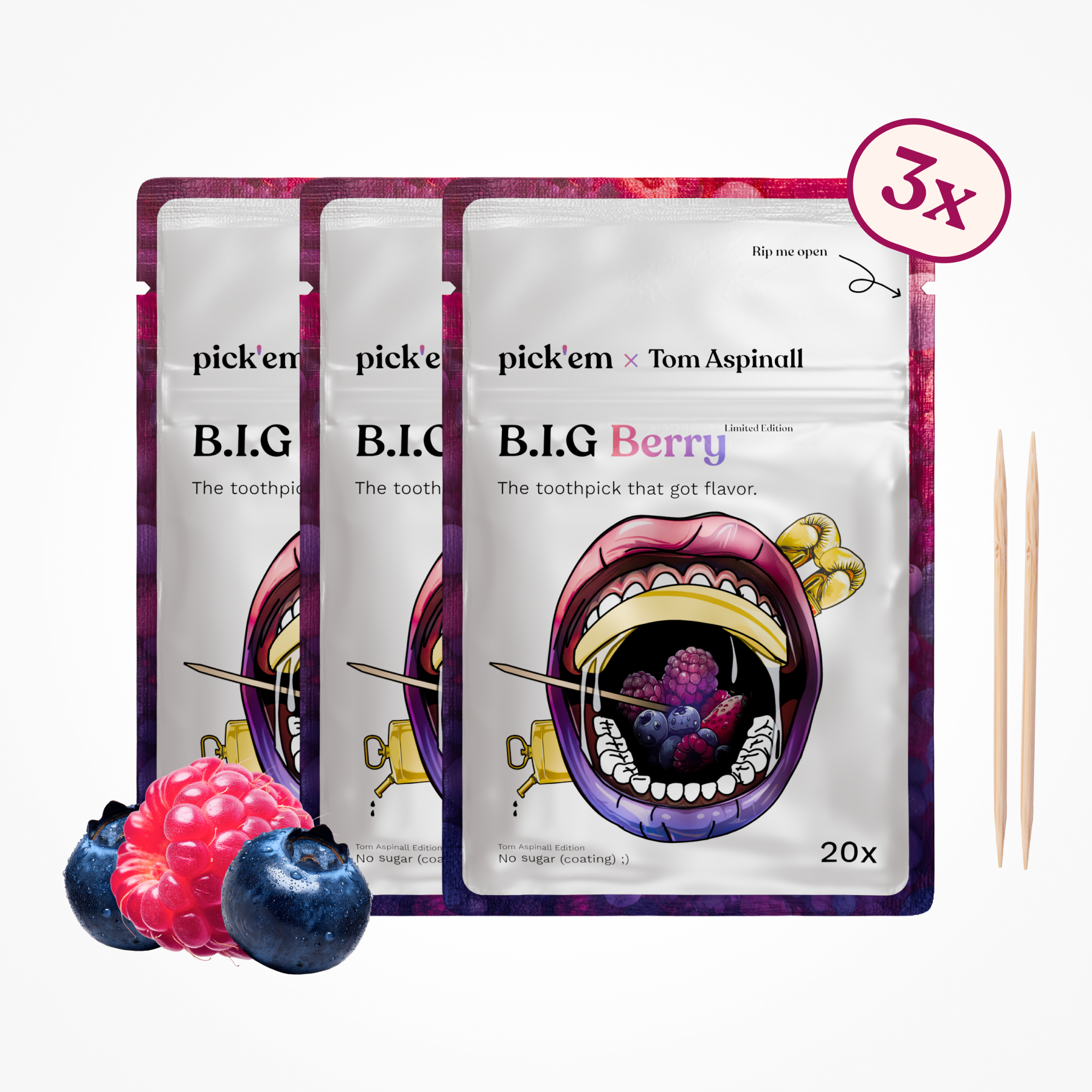 3-Pack BIG Berry Limited Edition