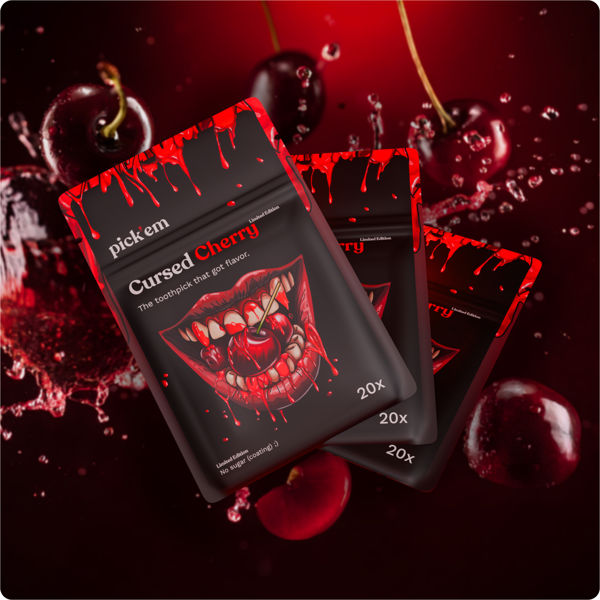 3-Pack Cursed Cherry Limited Edition (Pre-Order)