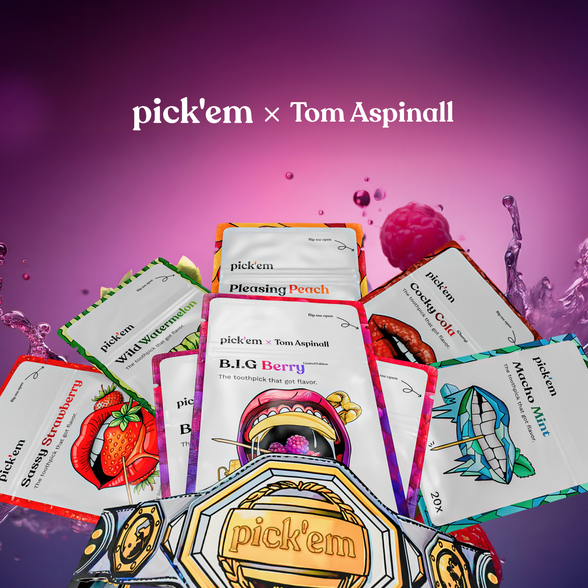 8-Pack XXL Champion Flavors x Tom Aspinall