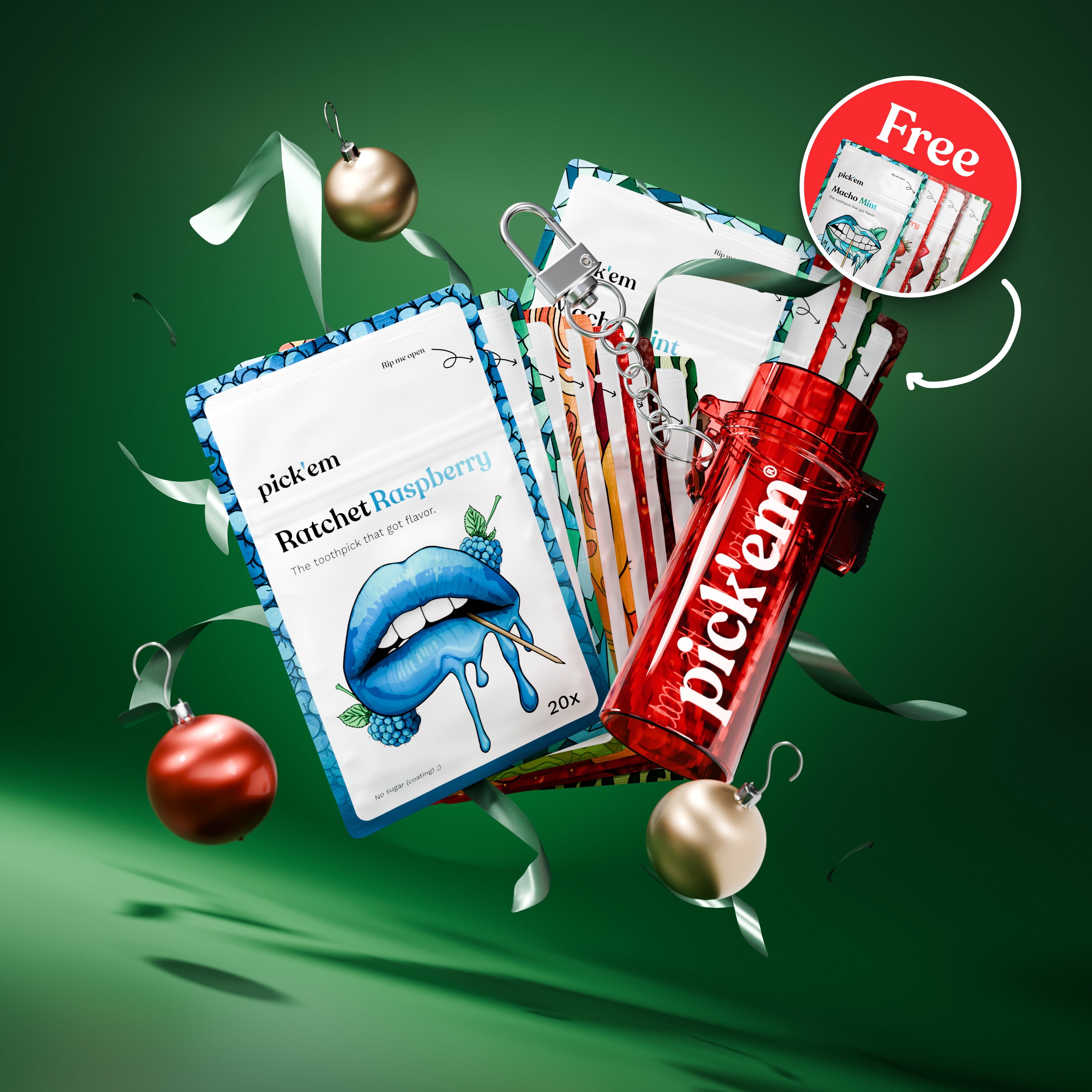 7-Pack Weihnachts Angebot + 4 GRATIS Packs