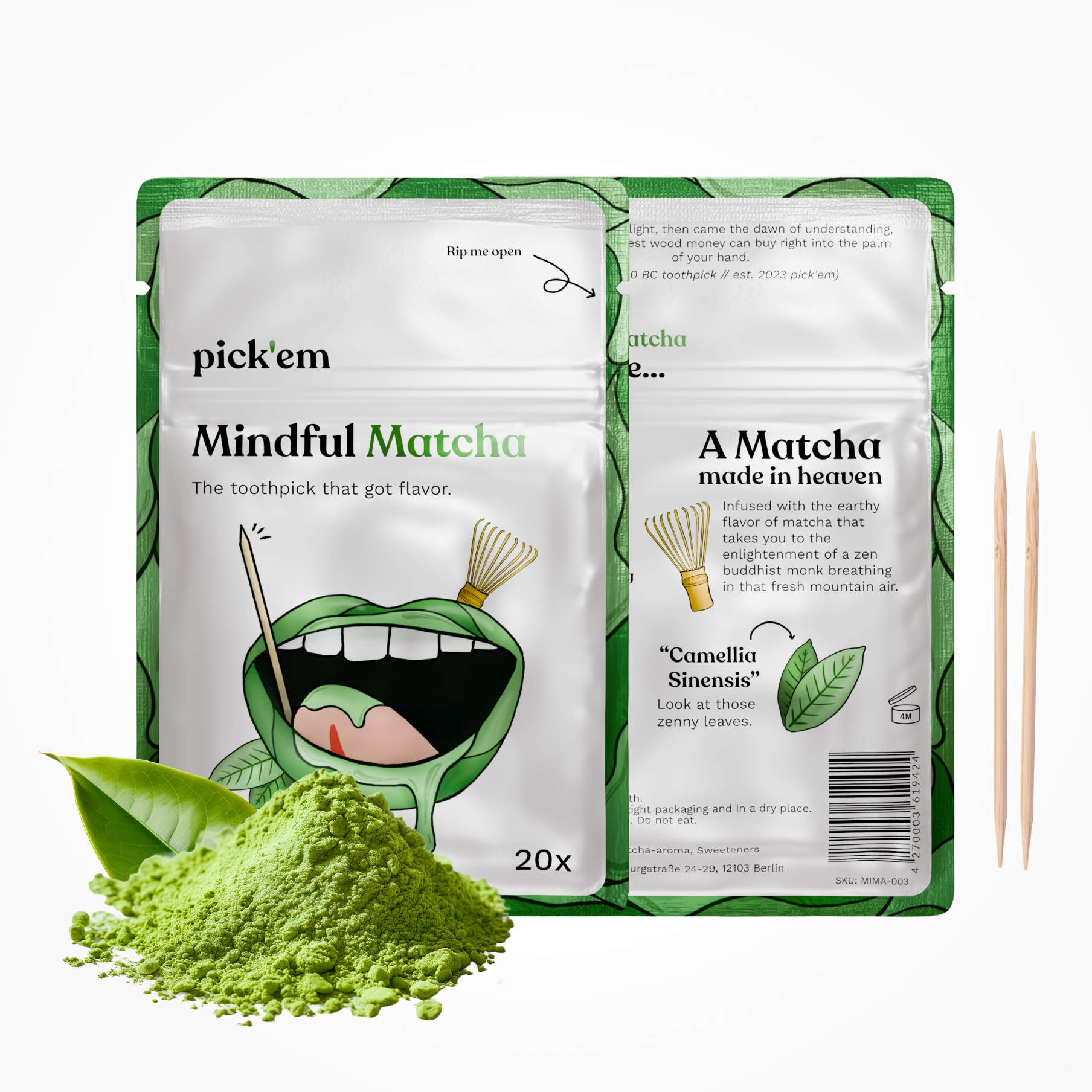 Mindful Matcha Single Pack 